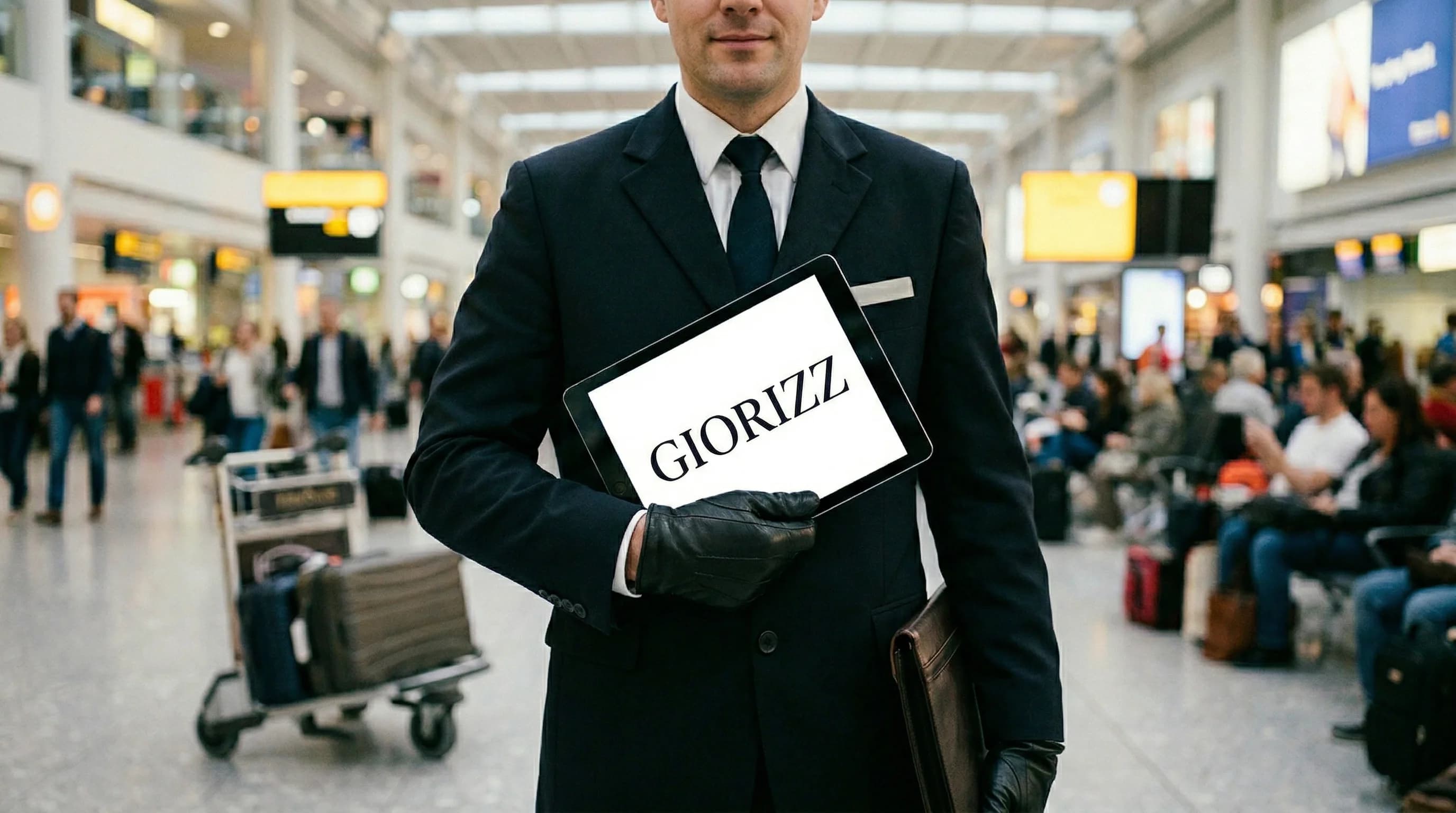GIORIZZ chauffeur meet and greet service