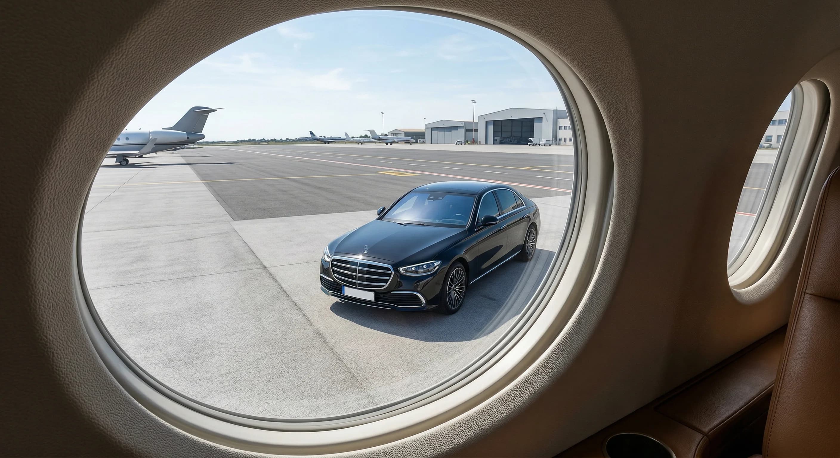Private jet aerial view over Sicily — luxury aviation concierge