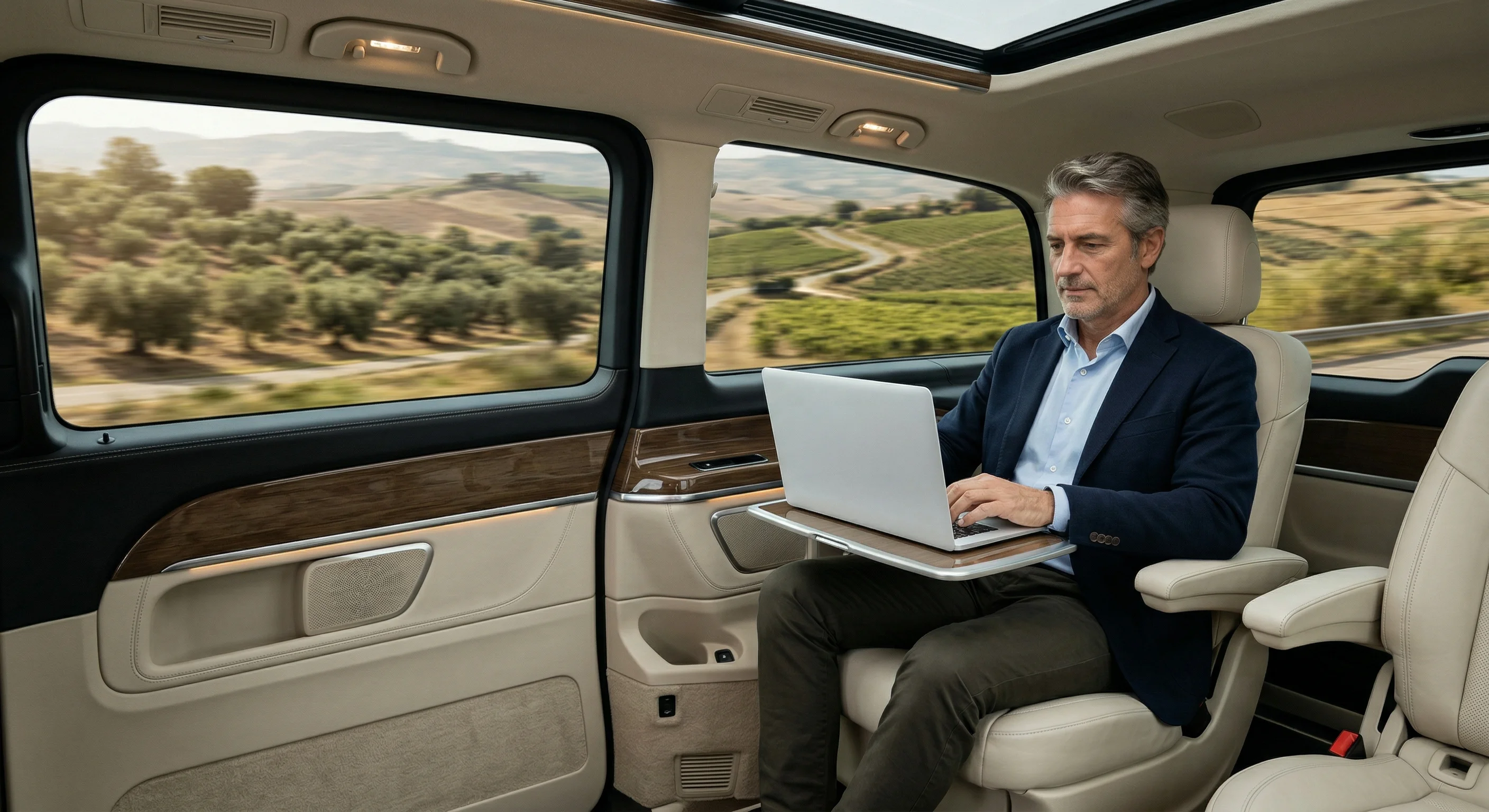 Luxury city-to-city chauffeur travel experience through Sicily