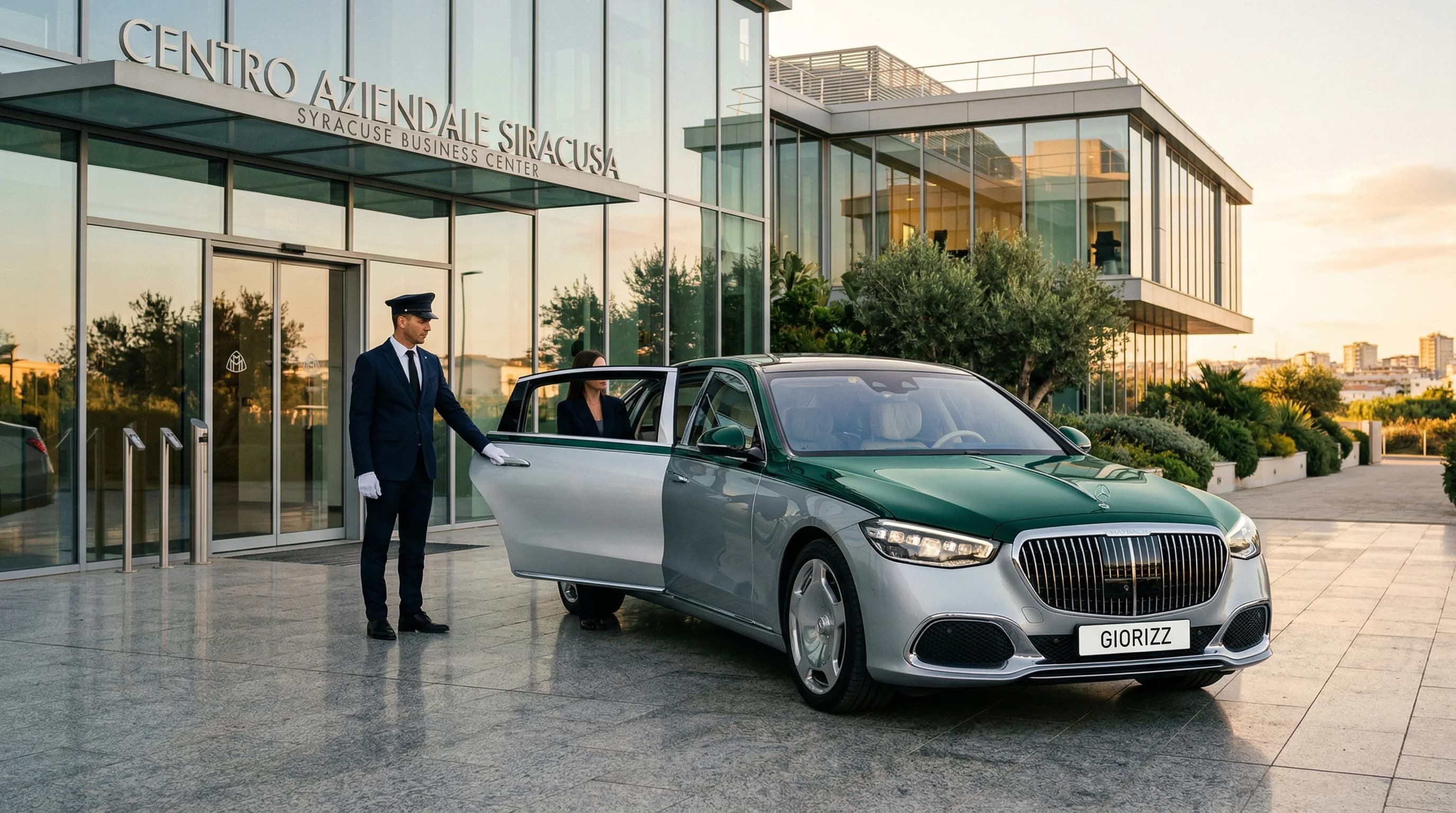 Corporate chauffeur service for business travel