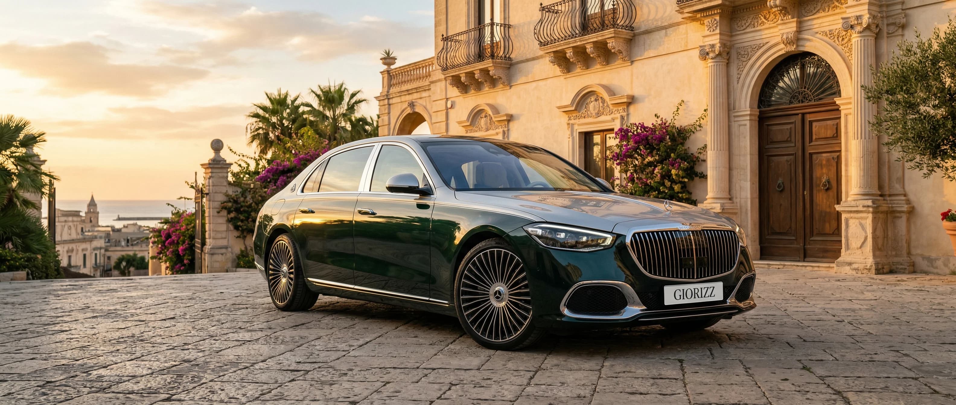 Luxury private driver and chauffeur service in Sicily
